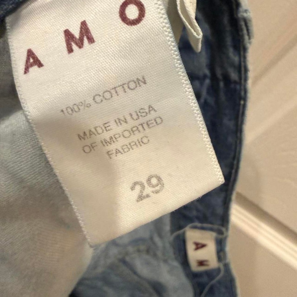 AMO Jeans, Frida Flare back to life, size 29 Blue denim with distressed details - Picture 6 of 8